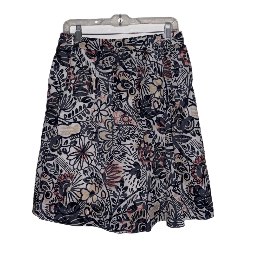 LOFT Outlet Floral Midi Skirt 8P - Picture 5 of 9